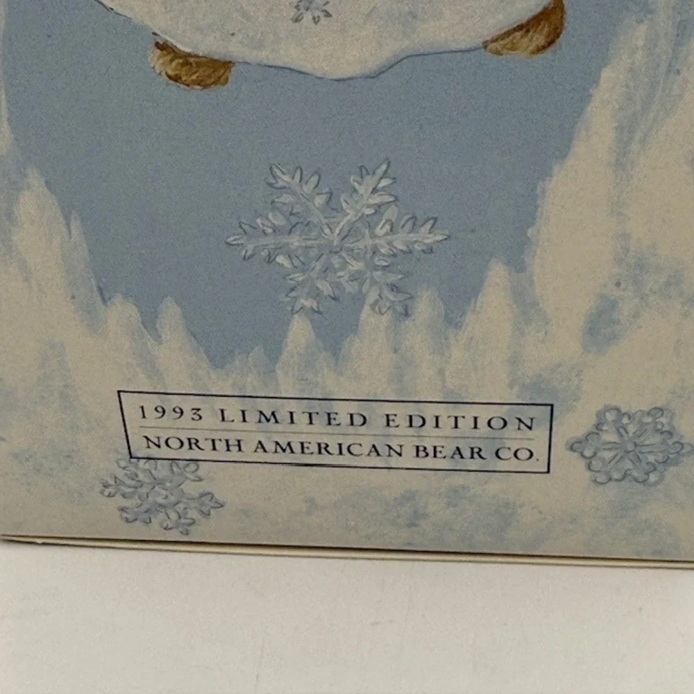 North American Bear Co Muffy Snowflake 1993 Limited Edition Muffy VanderBear Box